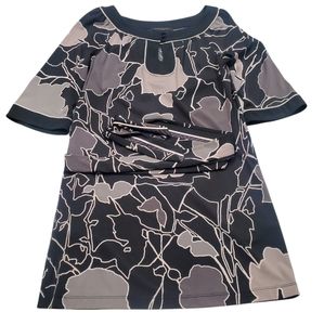 BCBG Maxazria petites dress with tie belt